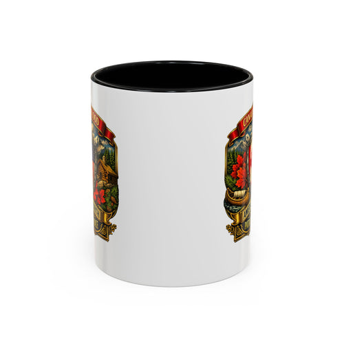 Canadian by Blood American by Birth Accent Coffee Mug — Patriot by Choice 11/15oz