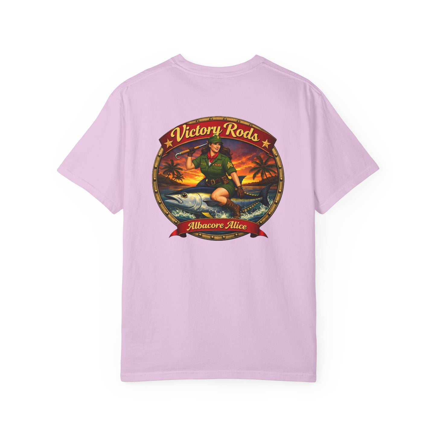 Victory Rods "Allencore Alice" Fishing Graphic T-Shirt