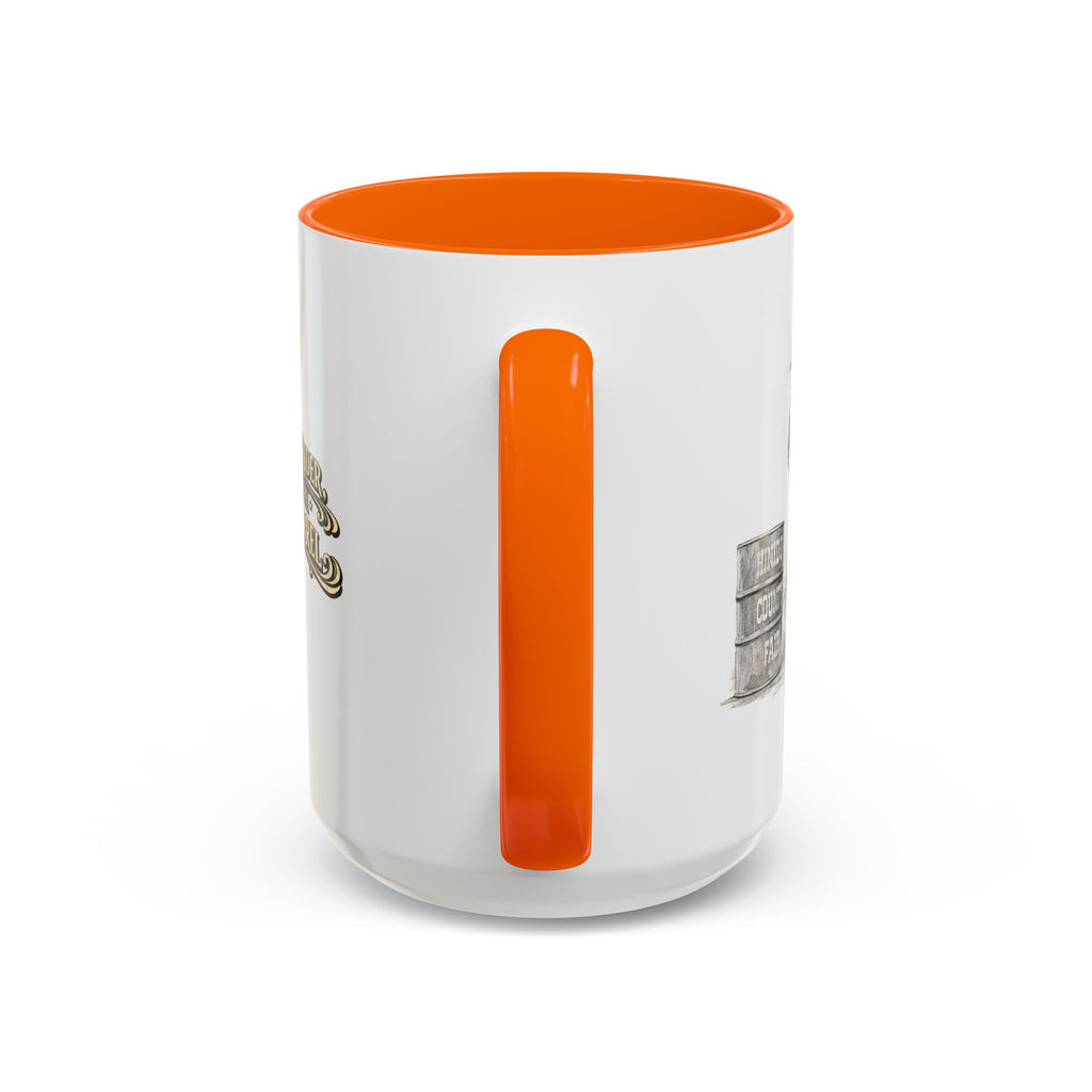Barrel Racing Coffee Mug — "Horse and Rider Focused on the Next Barrel"