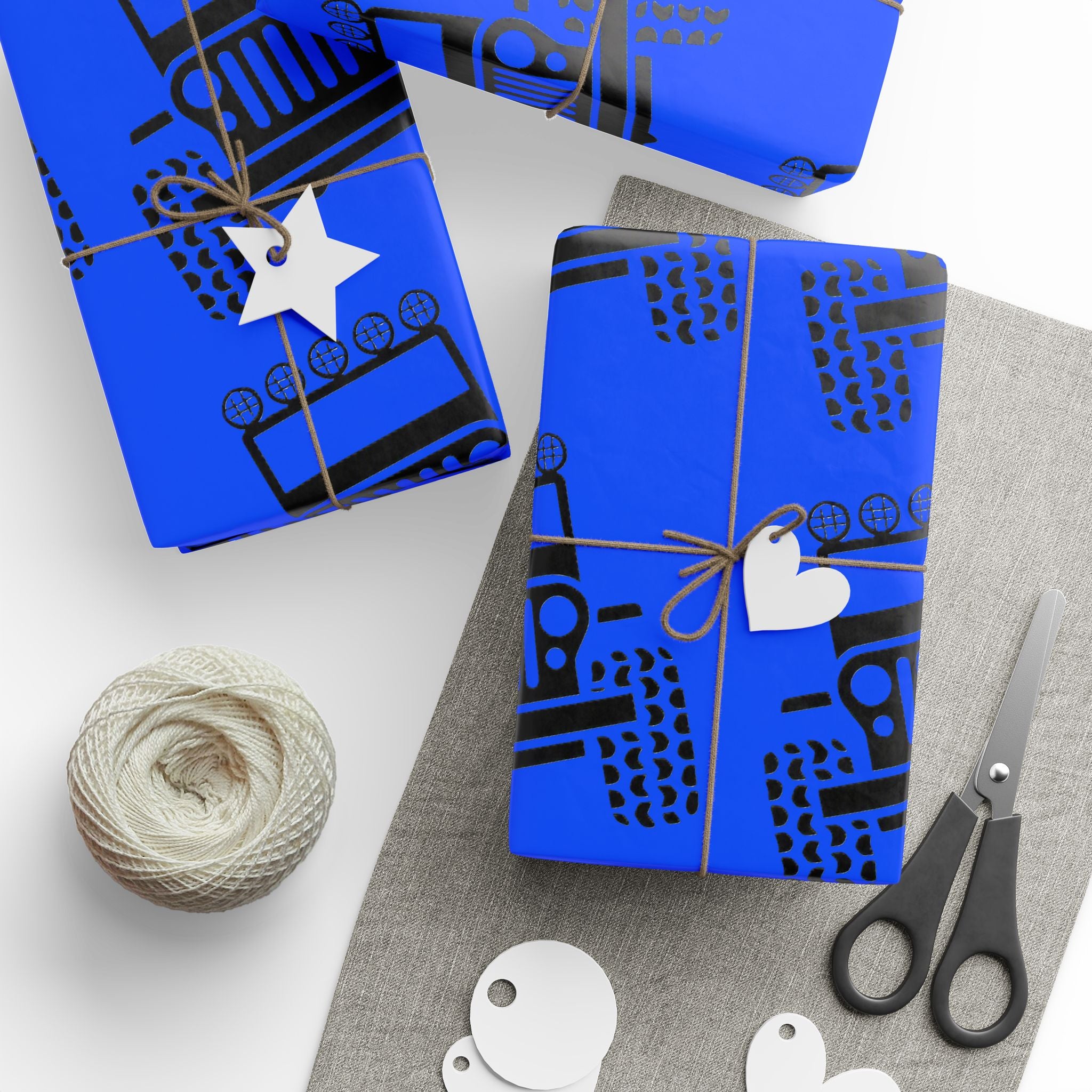 4X4 Off-Road Wrapping Paper Roll — Great for the Jeep Lover