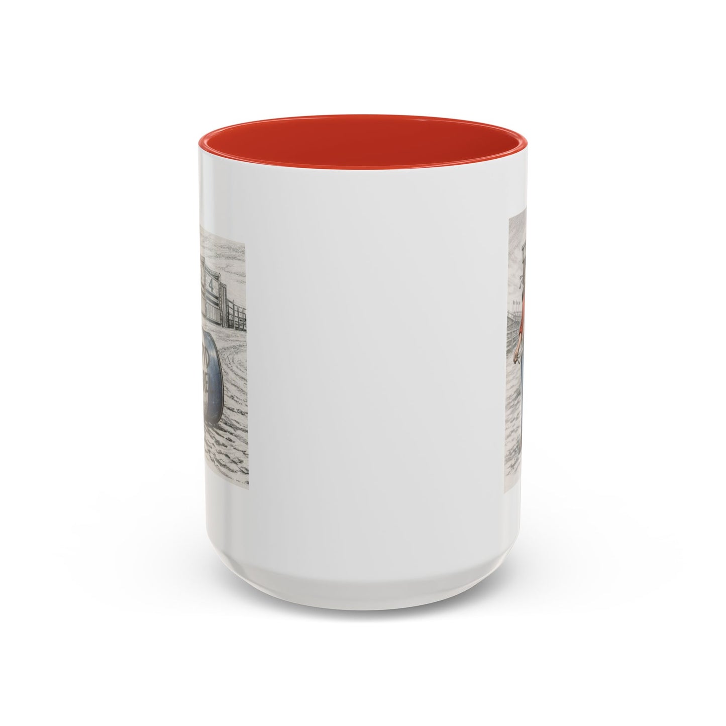 Out of the Money Barrel Racing Coffee Mug — Rodeo Cowgirl Accent Mug (11/15 oz)