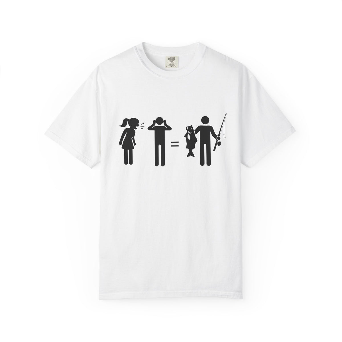 Fishing Humor T-Shirt – Fishing therapy Graphic Tee