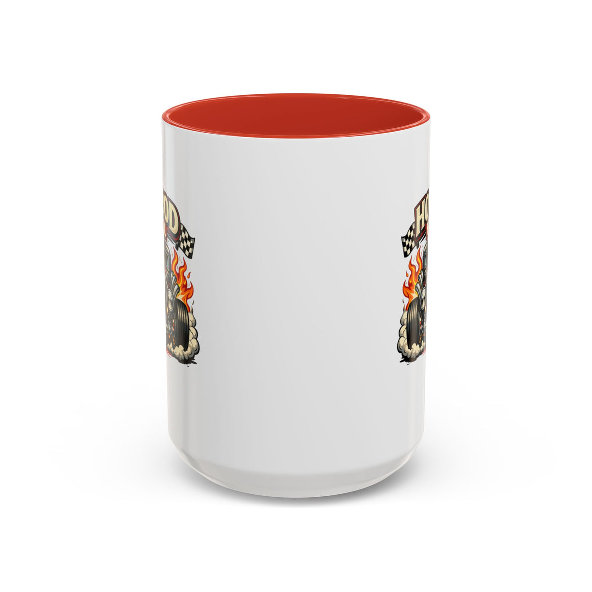 Hot Rod Fuel Coffee Mug — Vintage Muscle Car Racing Accent Mug