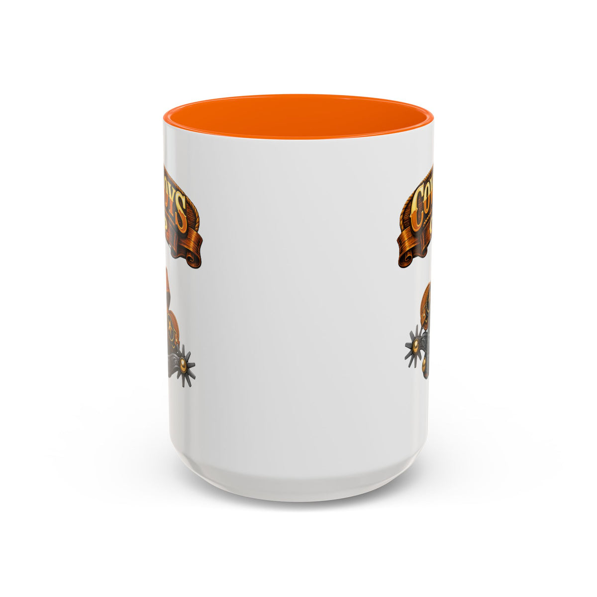 Cowboys Cup Coffee Mug — Western Spur & Leather Design (11/15oz)