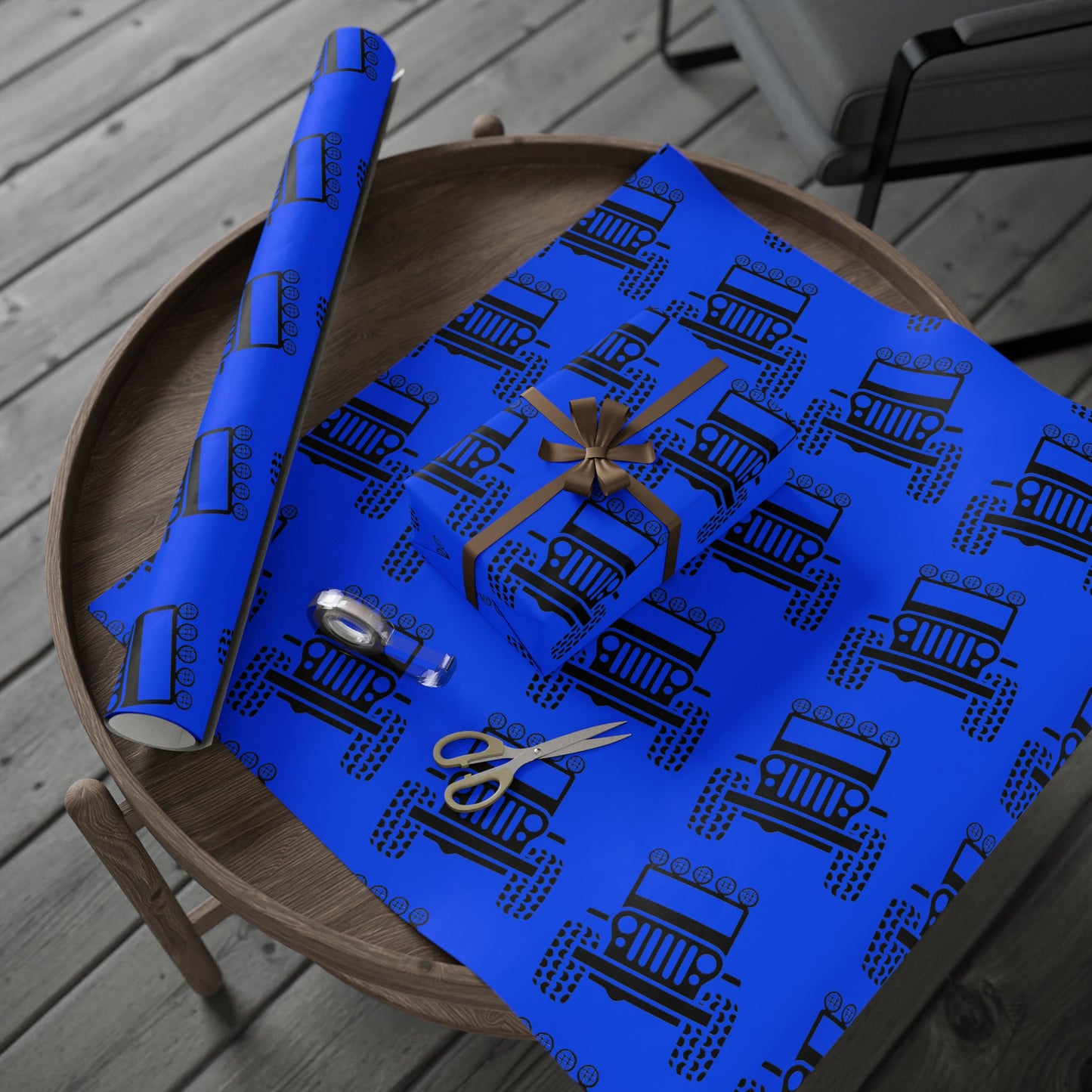 4X4 Off-Road Wrapping Paper Roll — Great for the Jeep Lover