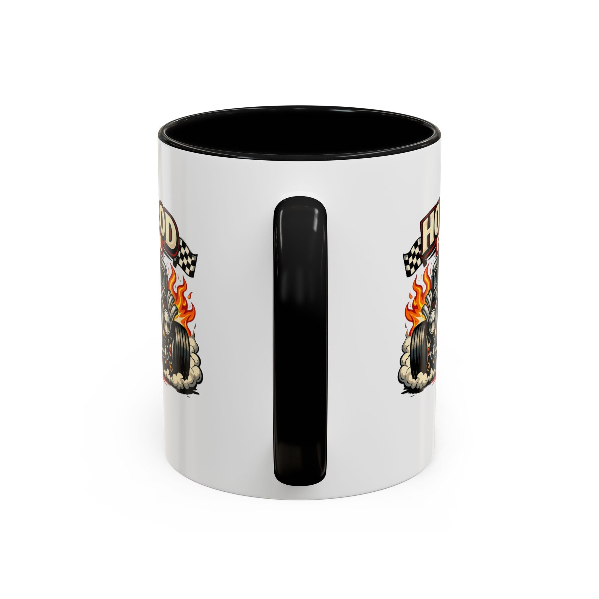 Hot Rod Fuel Coffee Mug — Vintage Muscle Car Racing Accent Mug