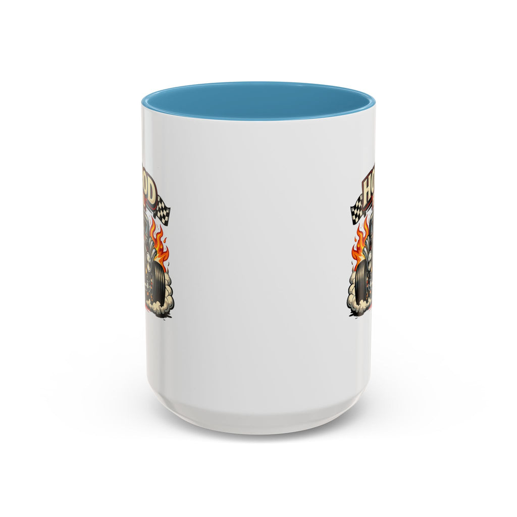 Hot Rod Fuel Coffee Mug — Vintage Muscle Car Racing Accent Mug