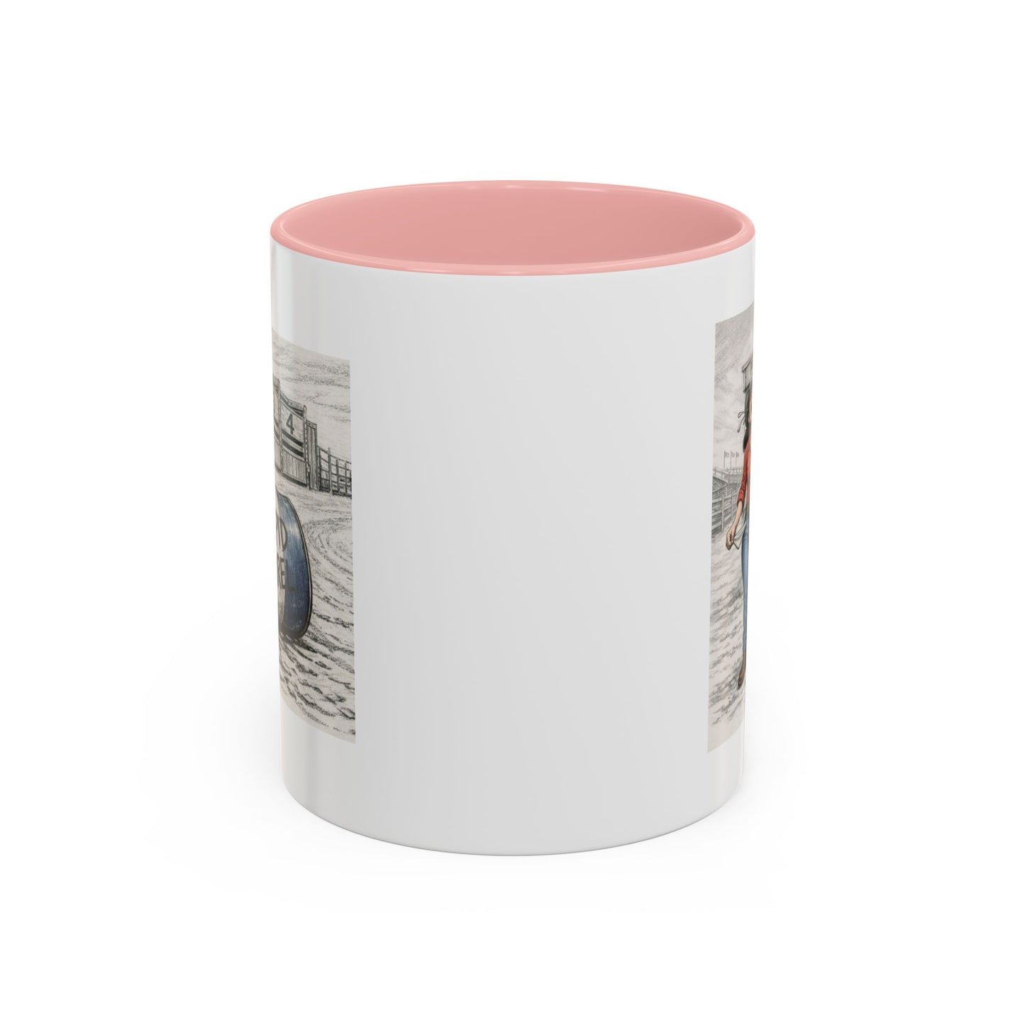 Out of the Money Barrel Racing Coffee Mug — Rodeo Cowgirl Accent Mug (11/15 oz)