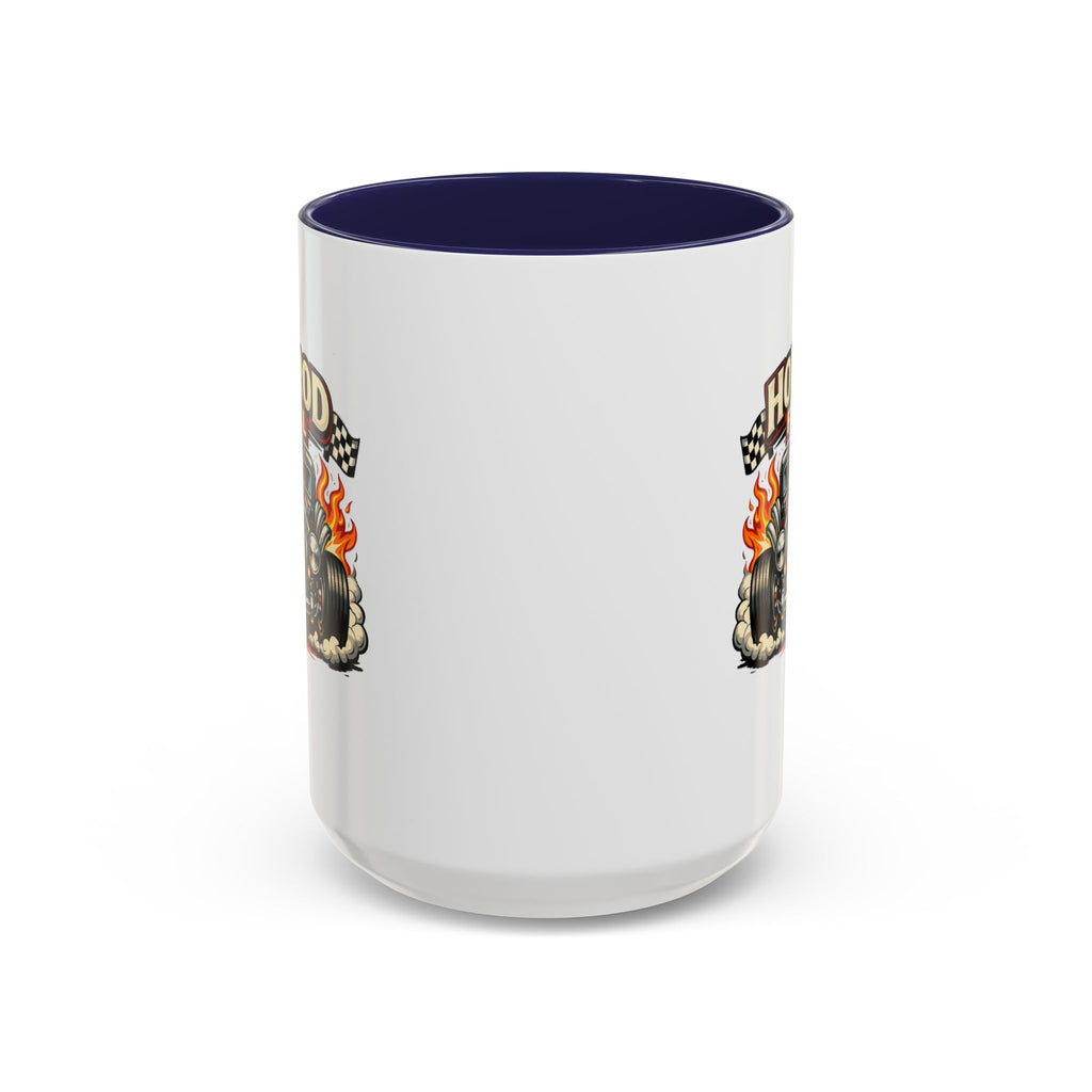 Hot Rod Fuel Coffee Mug — Vintage Muscle Car Racing Accent Mug