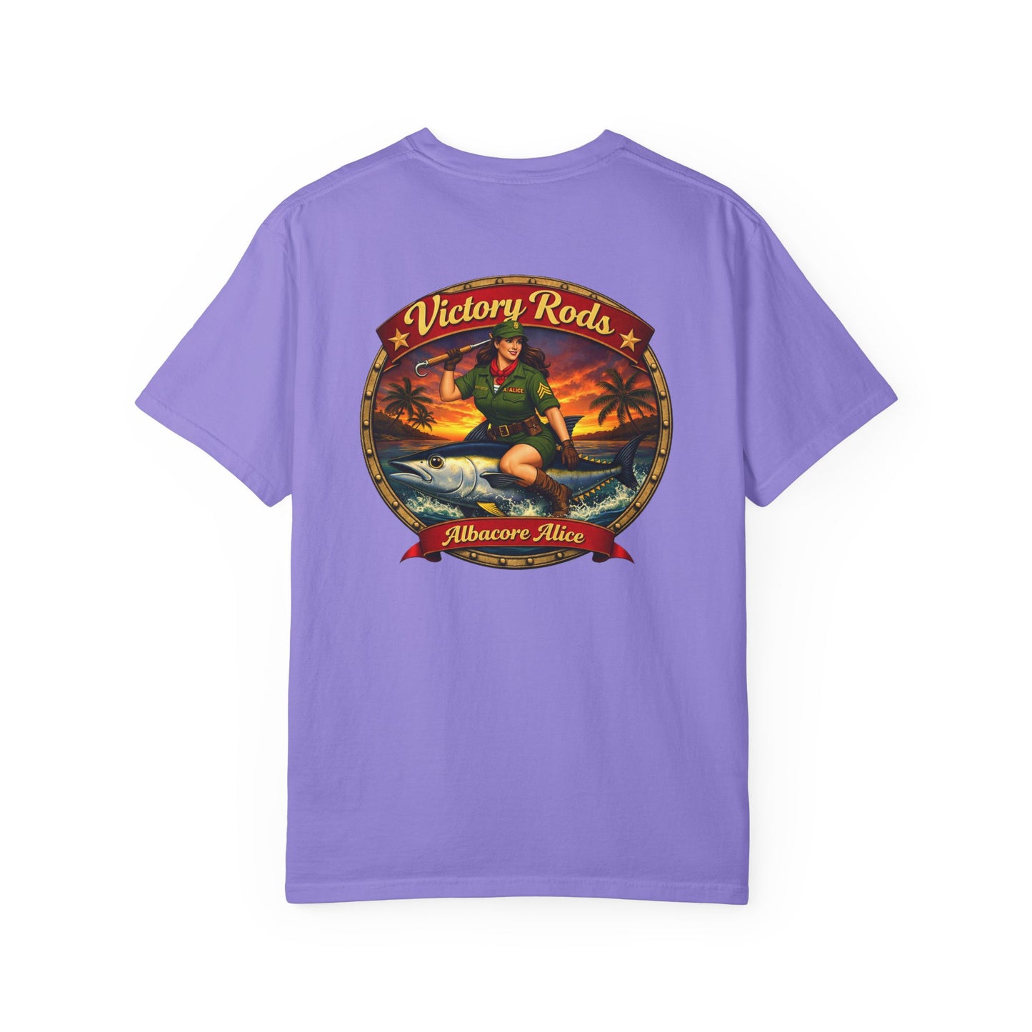 Victory Rods "Allencore Alice" Fishing Graphic T-Shirt